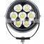Hotsale 12v 24v led work lamp70W 7inch IP67 C REE LED forklift working light for trucks/auto/4x4 offroad/heavy duty/ecavator