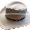 2015 New Arrival customized paper straw cowboy panama hat