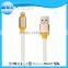 MFi certified c48 connector Flat TPE jacket Aluminum shell usb charger cable