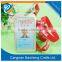 clear plastic card sleeve