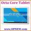 cheap 10" Octa Core tablet pc Android 5.1 tablet pc Allwinner A83T fast CPU 2.0G Mhz Bluetooth Wifi 3G TV