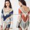 Big Flower Stitching Crochet Bikini Cover up Hollow Bohemian Beach Blouse