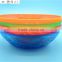 plastic colored bowl
