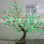 new led decorative bonsai cherry tree wedding decoration artificial fake cherry blossom tree