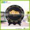 Other home decor Round plate shape golden cow Chinese fengshui ornaments products