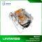 Suitcase Stainless Steel Travel Camping Picnic Chromed Cooking Barbecue Grill