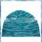 Acrylic bucket beanie/zebra stripe hat/free knitting pattern hat beanie
