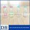 100ml 200ml 250ml 500ml Bulk Milk Bottles Glass Juice Bottles With Colorful Plastic Cap