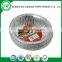 Disposable round shape Aluminum foil food container for cake/baking /BBQ supplier in China