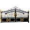 2015 High Quality Remote Control cheap wrought iron gates Garden Gate