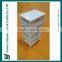 2014 new design hot sell 4 drawer wicker living room storage cabinet