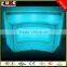 New Stylish RGB Light Colours Changing illuminated LED Curved Bar Counter For Nightclub