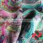 polyester georgette fabric printed