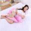Pink Funny Sleeping Pillow Hollow Fiber Pillow