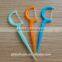 Orthodontic UHMWPE Dual End Flosser Two-String Floss Pick