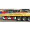 3 axle 20ft flatbed semi trailer , flat bed trailer , 40ft container flatbed trailer for sale