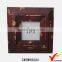 Table Version Vintage Brown Wood Handmade Photo Frame Set