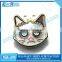 Wholesale enamel angry cat metal Ball marker
