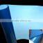 reflective pu leather for shoes iridescent /sliver/black
