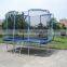 Professional New Stylish Gymnastic Mini Pink Jumping Trampoline Park With Safety Net