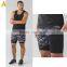 High quality wholesale drop crotch blank mens fleece sweat shorts
