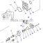 WA470-3 hydraulic pump 705-36-29540 705-36-29541