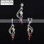 Customize 925 Silver Earrings Set Wedding Decoration Fashion Jewelry TZ-0212