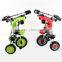 Children pedal bicycle 3 wheels kids tricycle toys vehicle,foldable baby tricycle