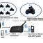 Outside sport walkie talkie bluetooth earphone for motorcycle
