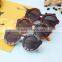 Lovely Retro Round Frame Sunglasses Funny Letters Summer Cool Eyewear