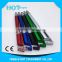 mobile phone support twist pen with big clip, screen touch pen