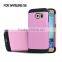 Hot selling slim armor cover for samsung galaxy s6 edge+ case