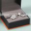 Wholesale fashion silver 316L stainless steel micr-setting cz diamonds earrings