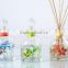 Cheap hotsale perfume diffuser glass bottles with colorful packing in many sizes