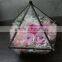 Vintage Style five angular geometric glass greenhouse box jewelry box and showing virtus(Silver and Black ).