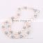 9mm round mixed color fashin latest cheap shell pearl jewelry set