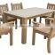 Most popular and comfortable outdoor wood plastic composite wpc leisure chair/wpc park seat