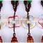 Empty Glass Hanging Car Air Freshener Bottle Car Perfume Bottle