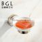 2015 12138 wall mounted with bathroom china factory zine alloy golden soap dish