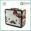 China Manufacturer 0.25mm Tinplate Material Full Color Printing Metal Tinplate Lunch Box With Lock