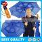 Double layer umbrella auto open close Straight folding golf Umbrella