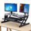 Standing work height adjustable desk riser sit stand desk