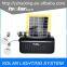 IS-1377S mini portable solar power bank with solar light bulb led lights home