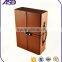 Popular Custom Design Leather Wine Gift Boxes/wine Packaging Box
