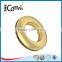 Free samples high end gold 40mm metal curtain eyelet ring