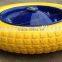 Durable flat free PU wheel 300-8