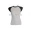 sexy fit slim v-neck short sleeve women t shirts without printing
