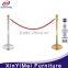 Hot selling Polished Rope Barrier Stand Stanchion