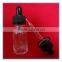 High Quality 30ml Boston Glass Clear Dripper e Liquid Glass Bottles