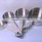 4 pcs 60ml 80ml 125ml 250ml Stainless steel Measuring Cup
